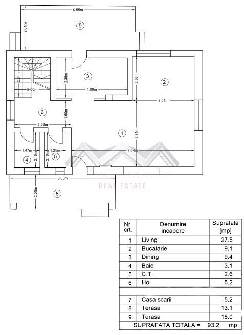 Casă P+1 modernă, finisaje premium, teren 375 mp | Tunari - Schiță 14