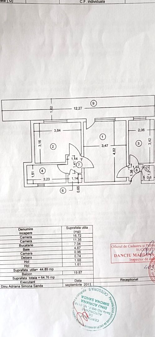 De vanzare Apartament 2 Camere Obor - Poză 15
