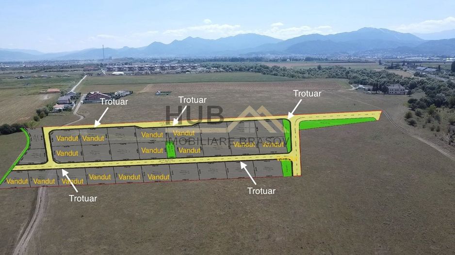 Loturi de Teren | Sanpetru | Drumu Cu Plopi | PUZ | 500mp - Poză 2