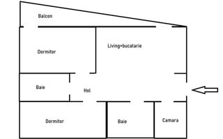 Apartament modern cu 3 camere, 65 mp + balcon 12 mp. - Poză 10