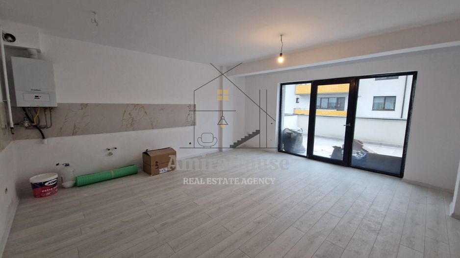 Apartament 2 camere, finisat, parcare, terasa 31 mp,  str Sub Cetate, Floresti - Poză 9