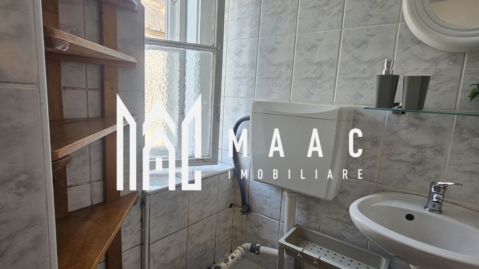 Garsonieră de închiriat | Sibiu, Central | 40 mp | curte - Poză 11
