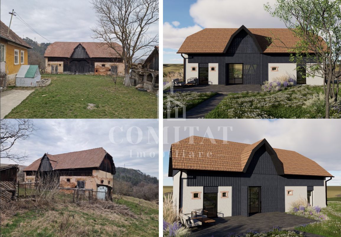 Teren intravilan 5.920 mp cu proiect | Cacova Ierii - Poză 1