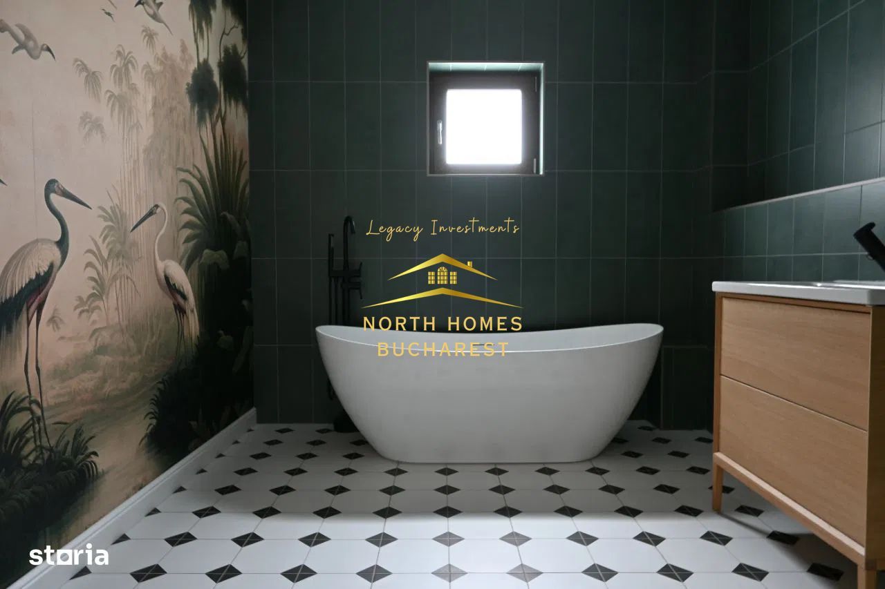 Ocazie! Vila 6 camere Aviatiei LUX 4 locuri de parcare! - Poză 8