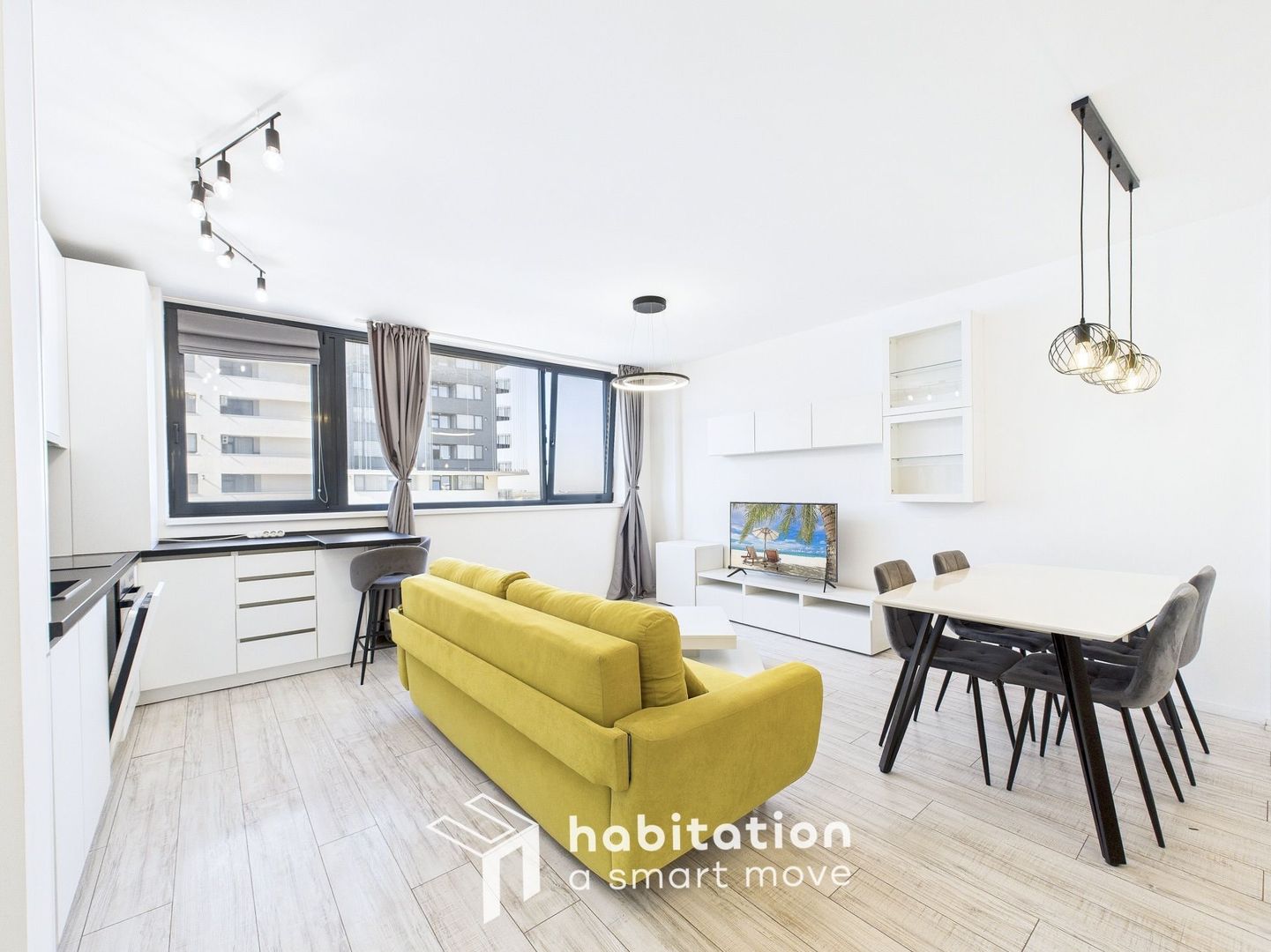 Tur Virtual – 3 camere, spațios și luminos, la 7 min de Iulius- XCITY - Poză 3