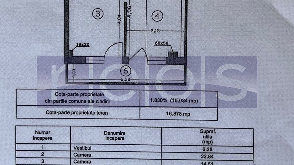 VANZARE SISESTI APARTAMENT 2 CAMERE | 68 MP | LOC PARCARE INCLUS - Schiță 13