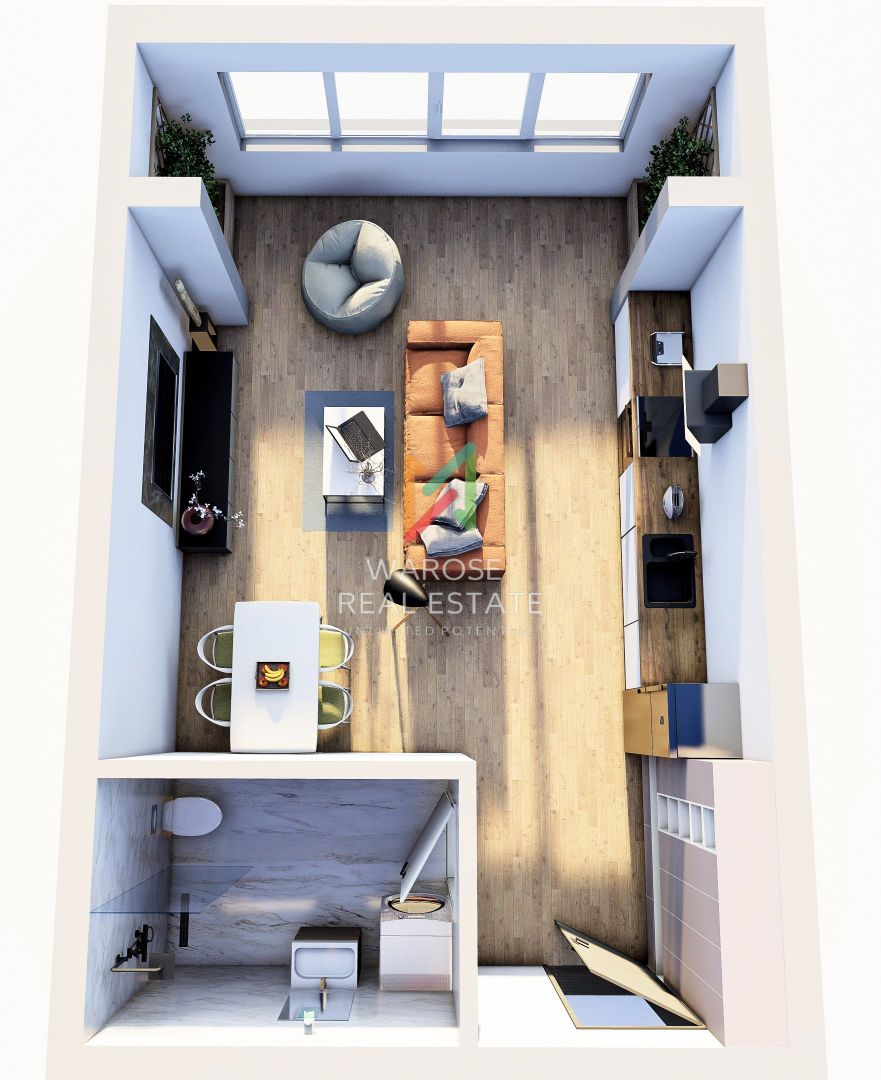 0% Comision | Garsoniera noua | Codlea | 38 mp - Poză 12