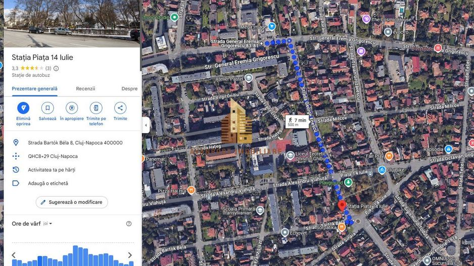 | Apartament cu 3 camere | Penthouse | Amenajat LUX | Decomandat | Grigorescu | - Poză 8