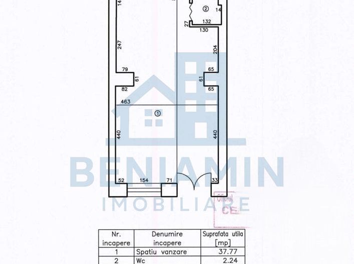 Spatiu comercial-De vanzare-Ultracentral-La Anaf-Vad Extraordinar - Schiță 5