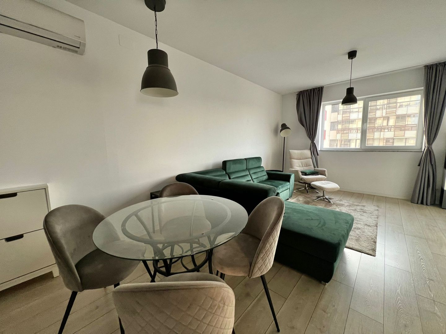 Inchiriere apartament 2 camere complet utilat + parcare | Pipera - Poză 1