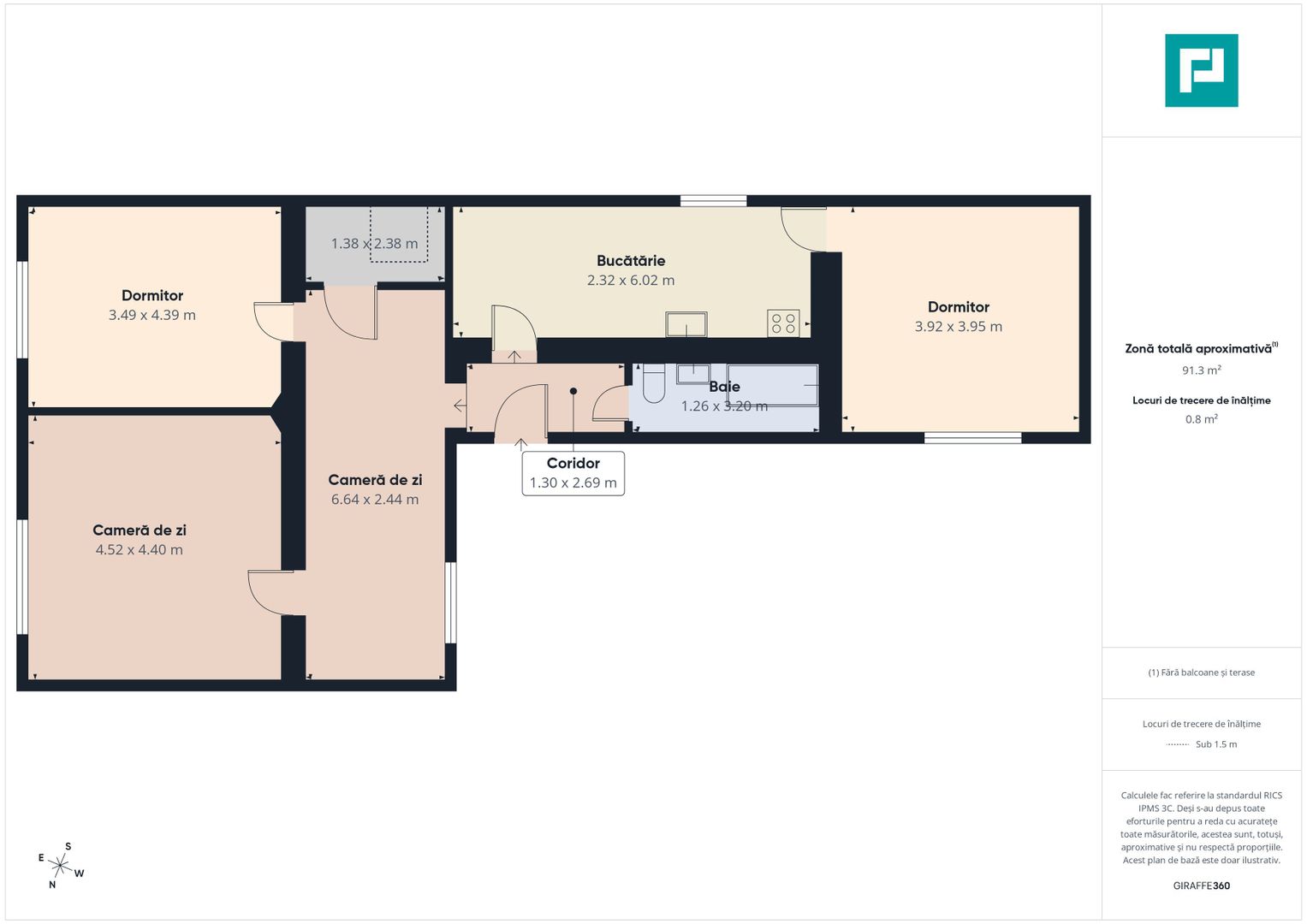 Casă 3 camere, 544 mp teren, Gai, curte + garaj - Poză 9