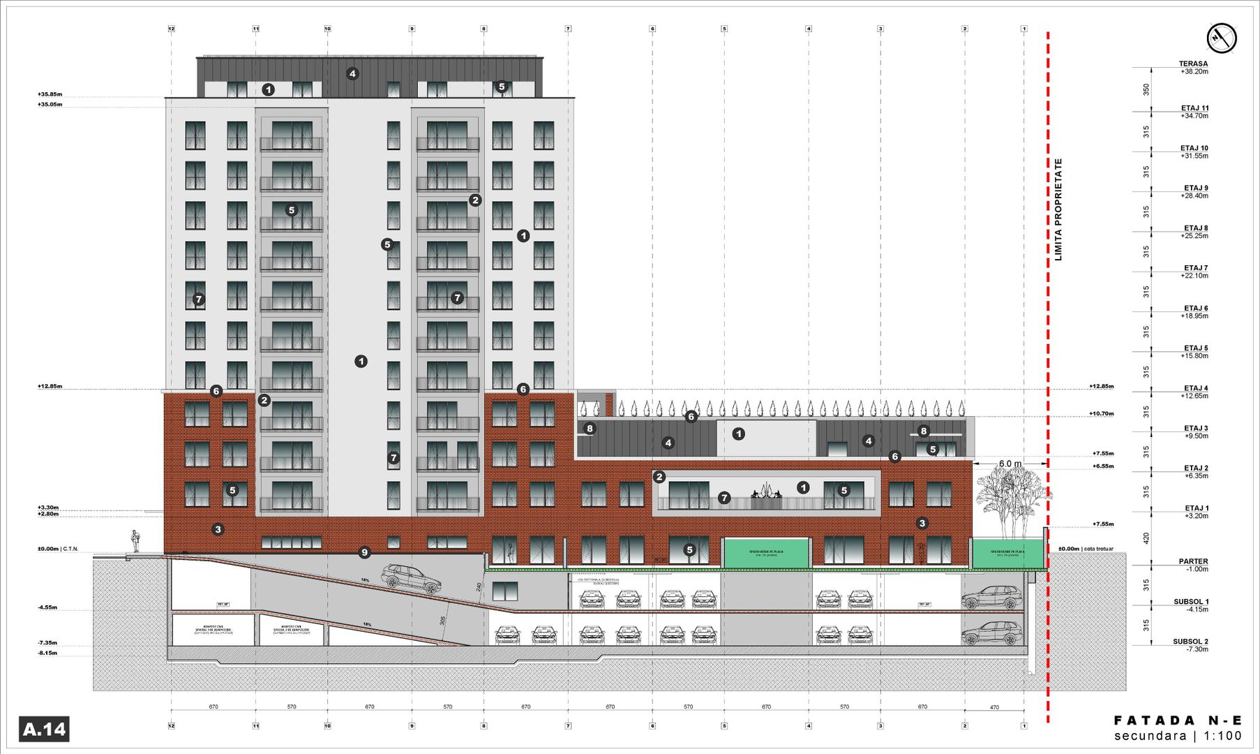 Teren cu Autorizatie de Construire | Calea Plevnei | 68 apartamente - Poză 15