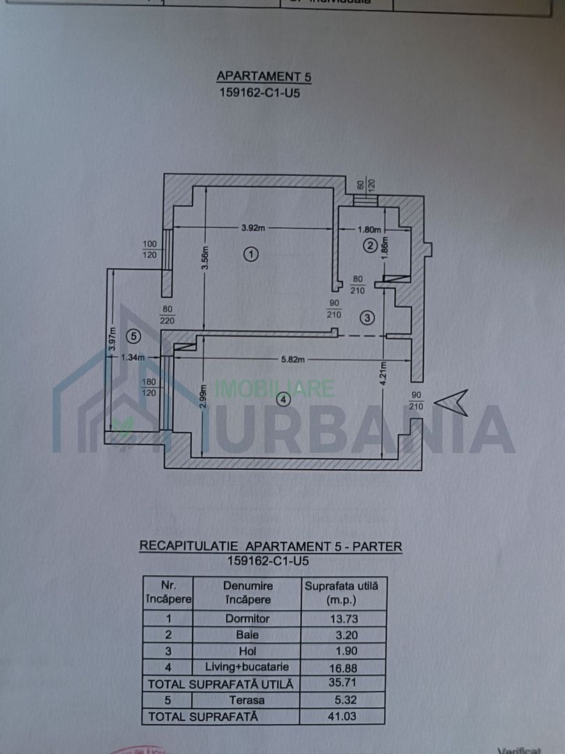 Apartament 2 camere 41mp + boxă, Păcurari, Răsărit de Soare - Poză 7