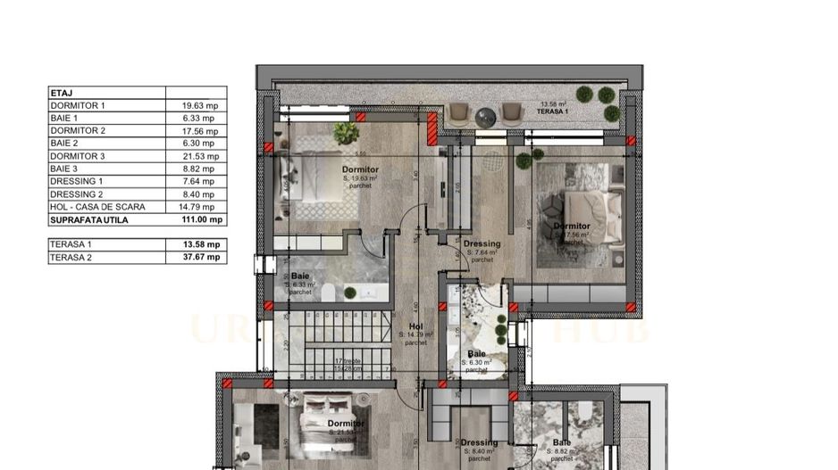 Vanzare teren cu proiect autorizat, Făget, zona Vila Tusa - Poză 8