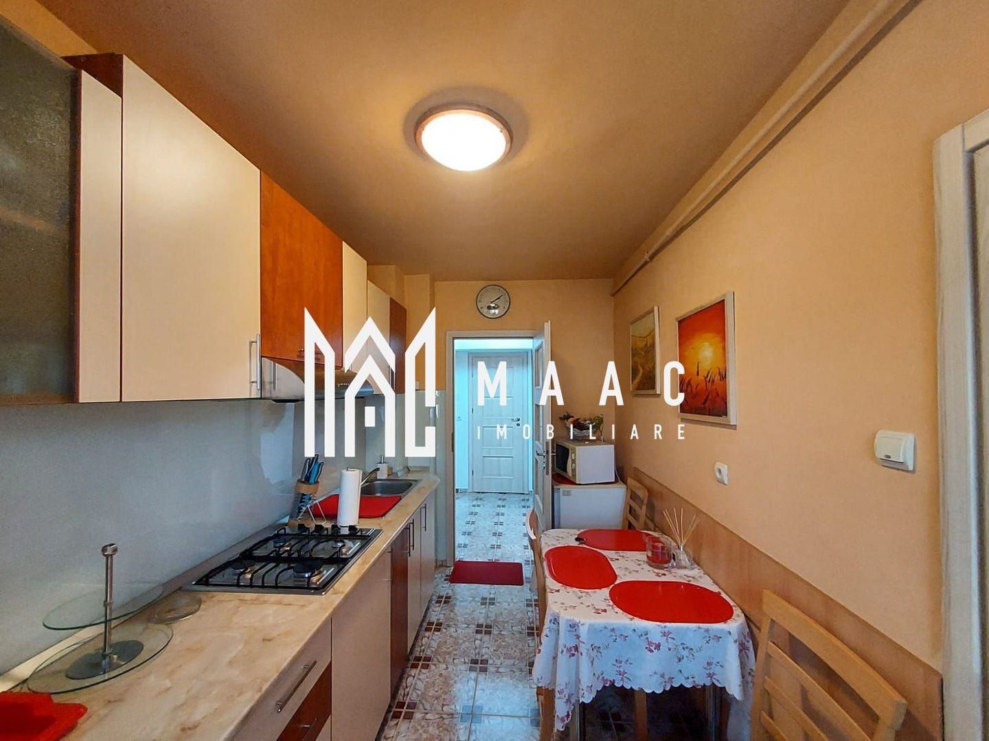 Apartament 2 camere decomandat | Ștrand, Sibiu | 50 mp, etaj 3, balcon - Poză 4