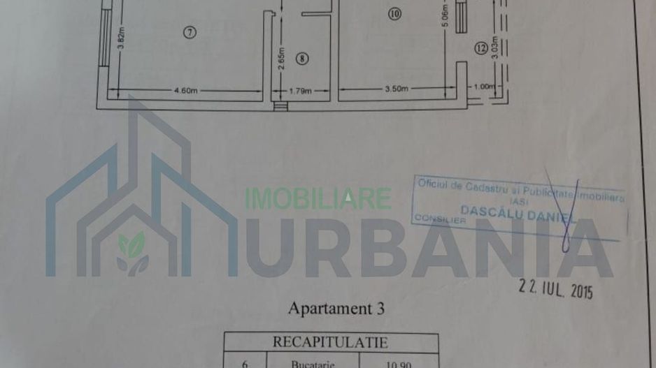 Apartament 2 camere, 60 m², etaj 1, Lunca Cetății – 97.000 EUR - Poză 1