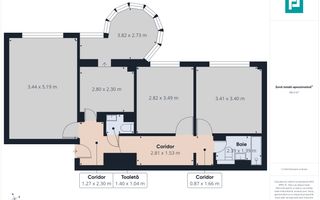 Apartament cu 3 camere de închiriat, Podgoria Arad - Poză 4