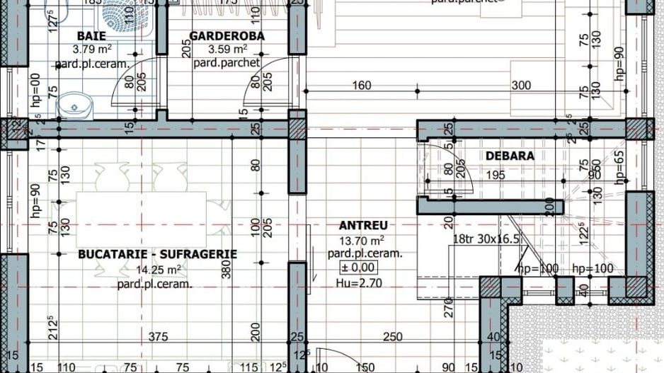 Casa 4 camere,4 bai,200mp,830mp teren,80mp terasa,0%comision - Poză 6