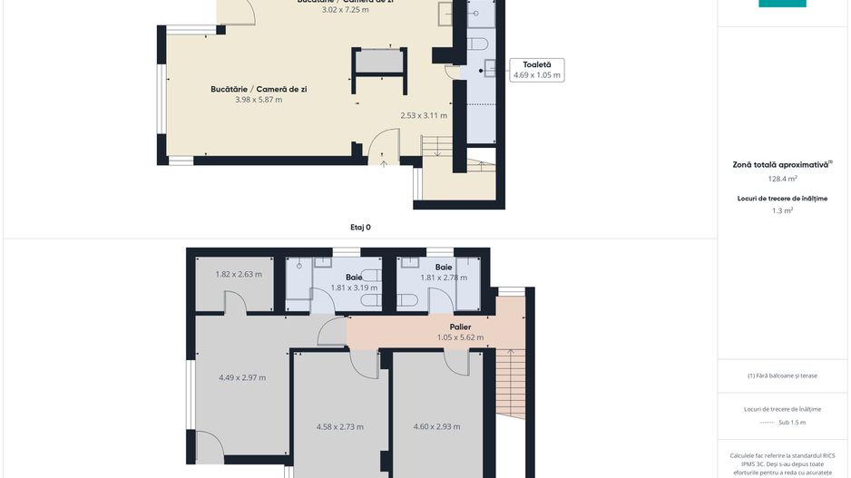 Casă modernă cu 3 dormitoare, curte și parcare – Corbeanca - Poză 9