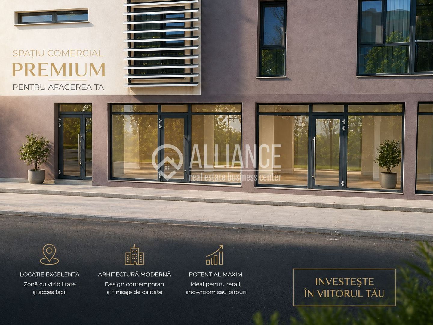 Spatiu comercial 75mp, vitrina stradala 12 m - (COD10) TOMIS NORD - Poză 1