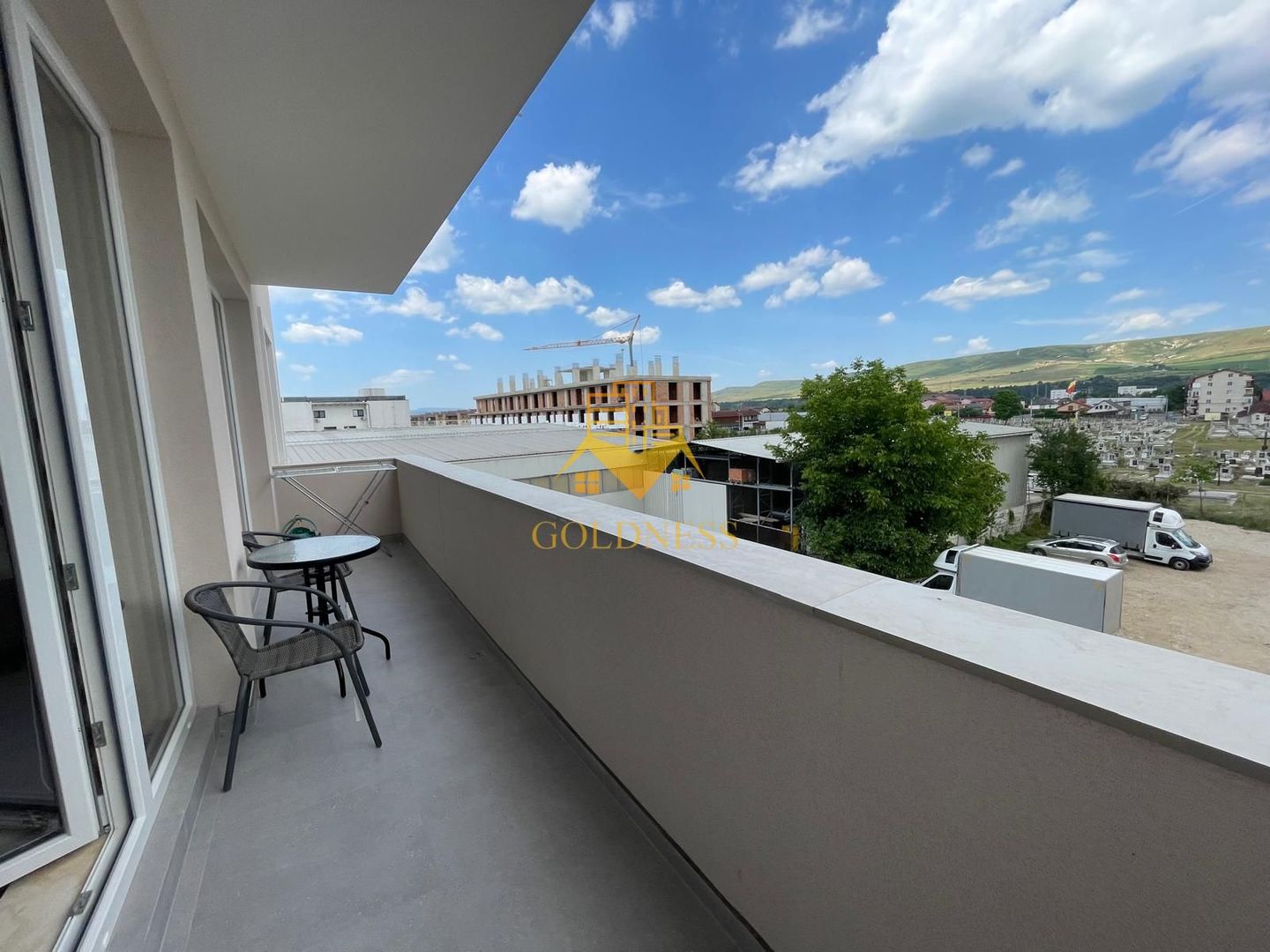 2 camere, premium, parcare, terasa, prima inchiriere,  AC, Floresti - Poză 7