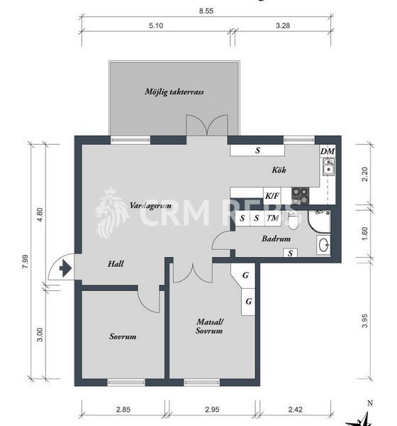 Apartament de 3 camere 76 mp in Pantelimon - Schiță 12