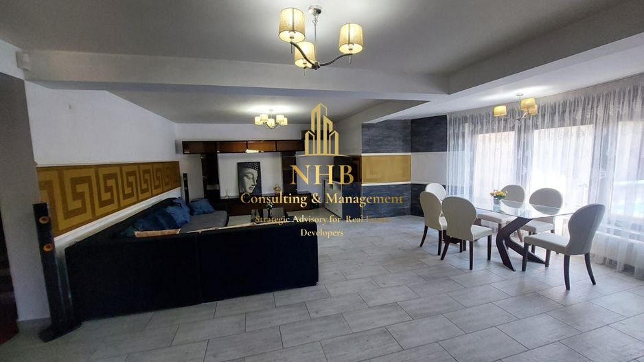 Vila de inchiriat 5 camere cu piscina -P+1- 208 mp Tunari- Pipera - Poză 40