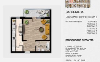 COMISION 0 | 2 camere decomandat | Metrou Berceni | Direct Dezvoltator - Poză 8