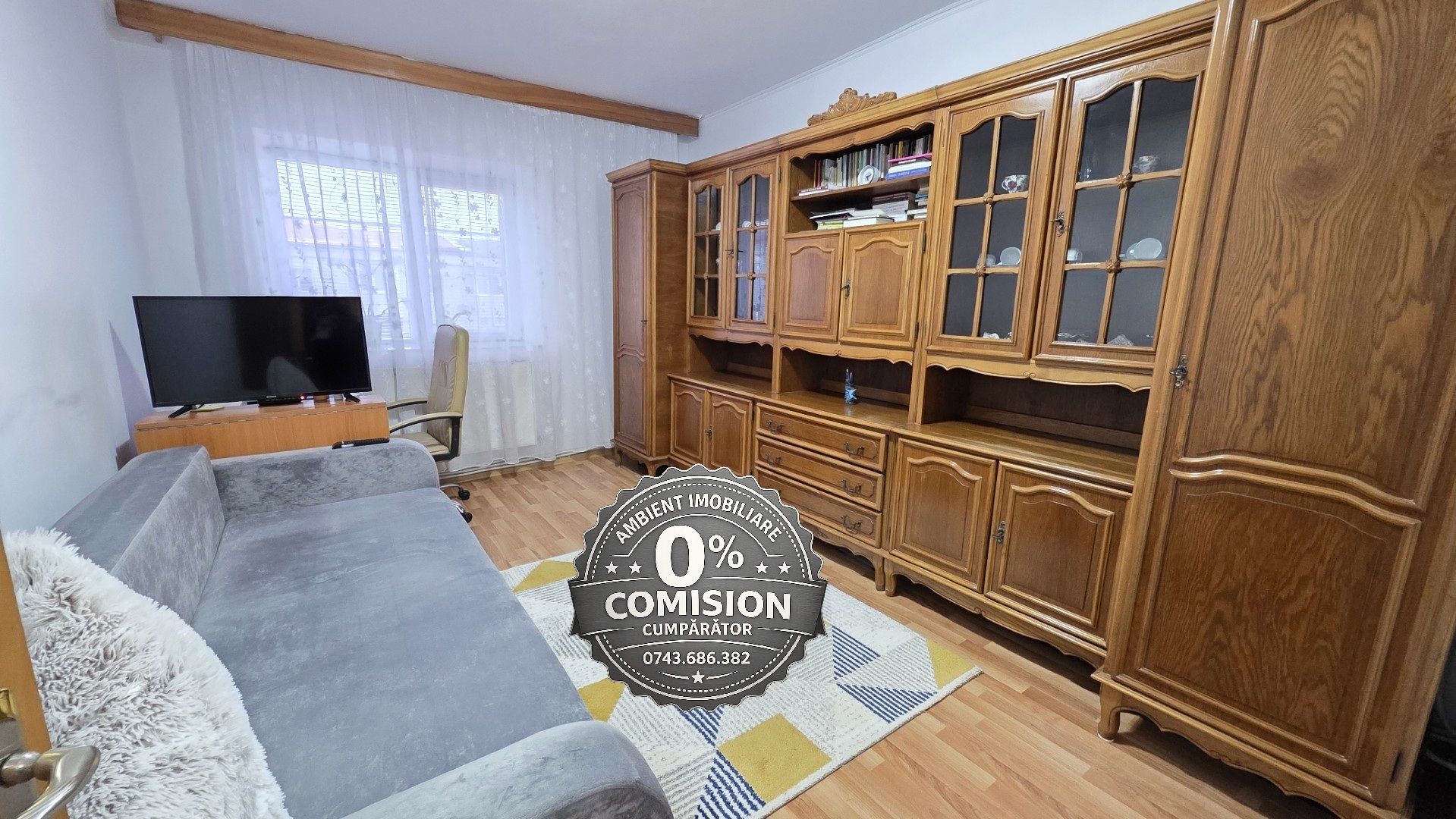 Garsonieră renovată, mobilată și utilată, VASLUI zona GARĂ; FĂRĂ COMISION! - Poză 1