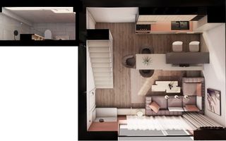 Studio Duplex Pta- Victoriei - Buzești - Schiță 13