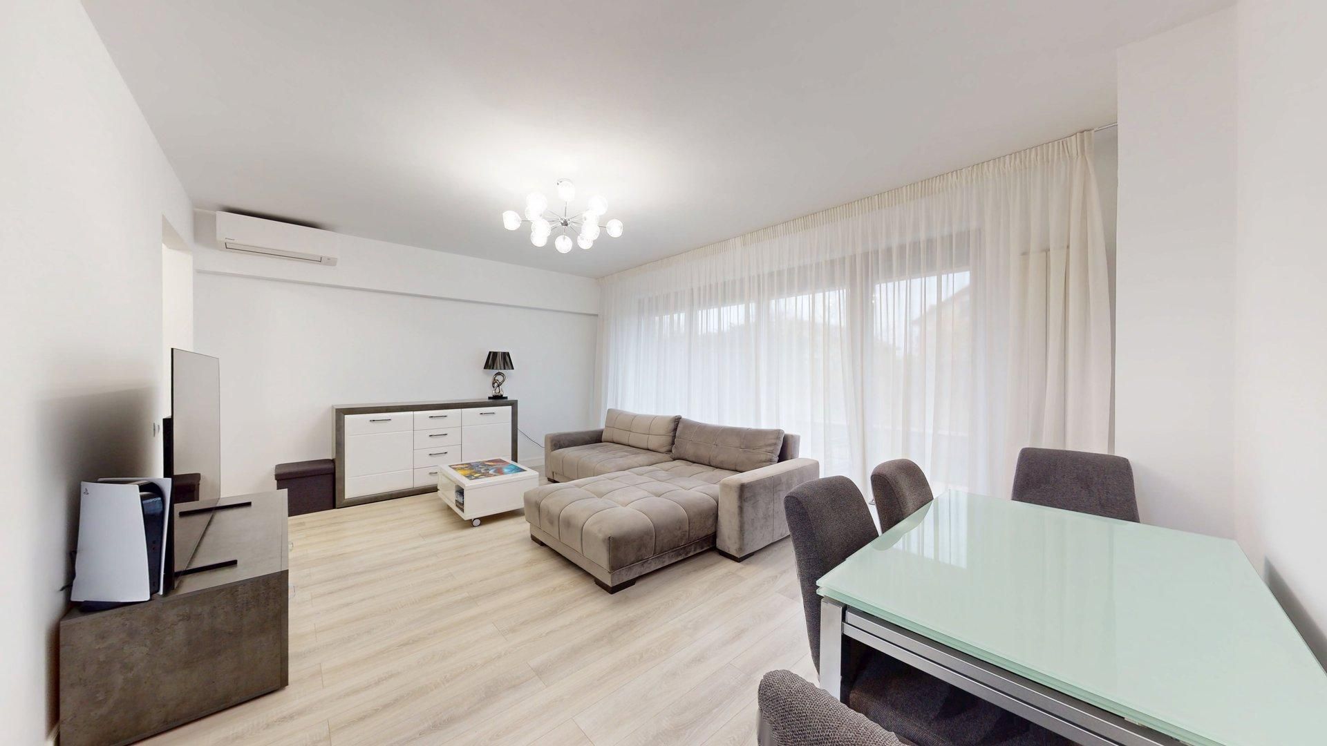 Apartament 3 camere, 77 mp + curte 32 mp, parter – Otopeni - Poză 5