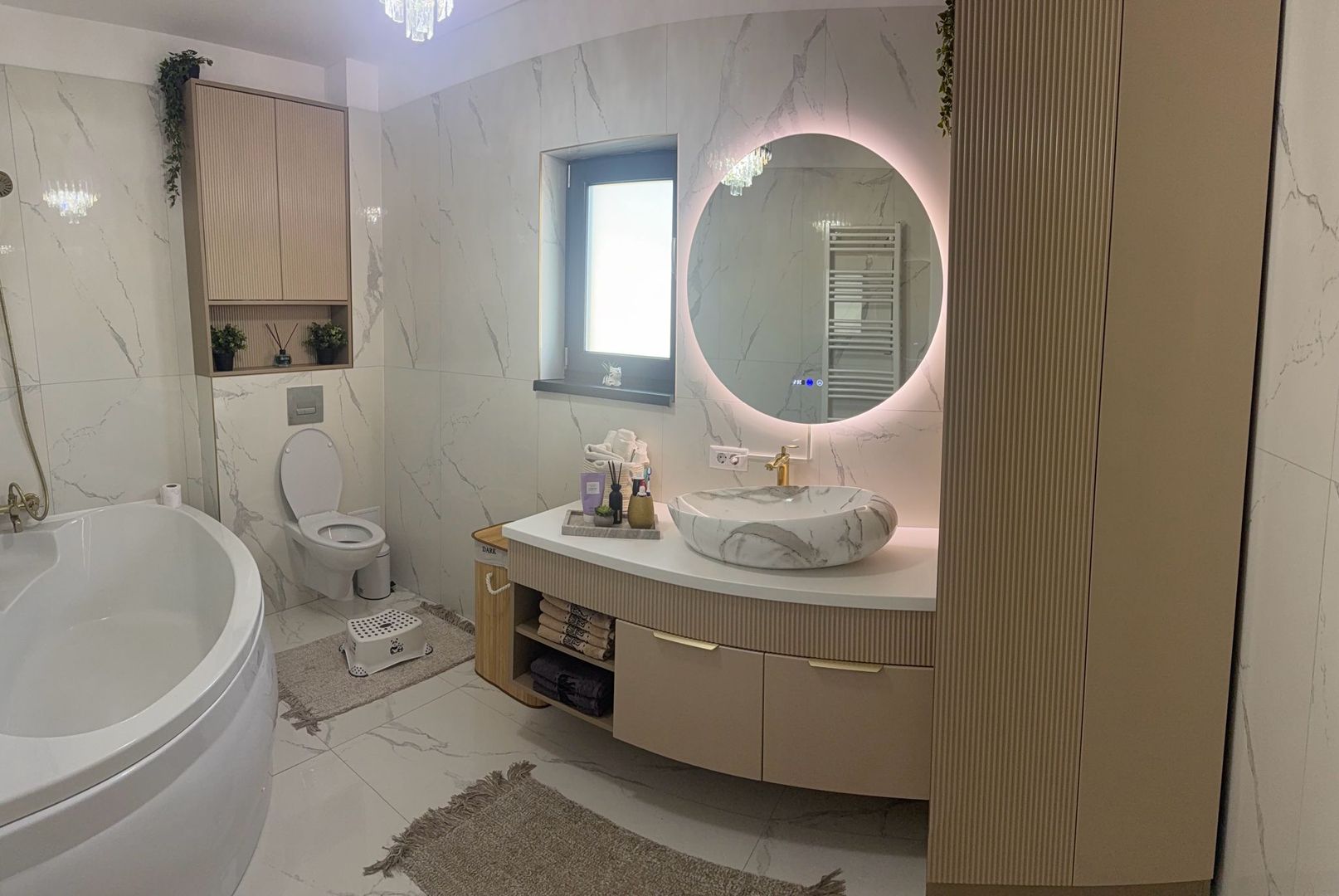 140 m2 Utili  | Complet mobilată și utilată- Mutare Imediata - Poză 21