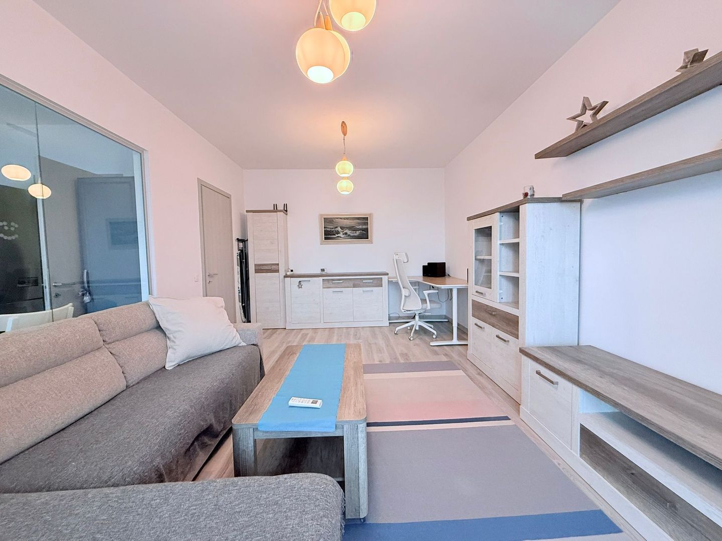 APARTAMENT DE LUX 2 CAMERE MOBILAT & UTILAT BLOC NOU GROZAVESTI METROU - Poză 1