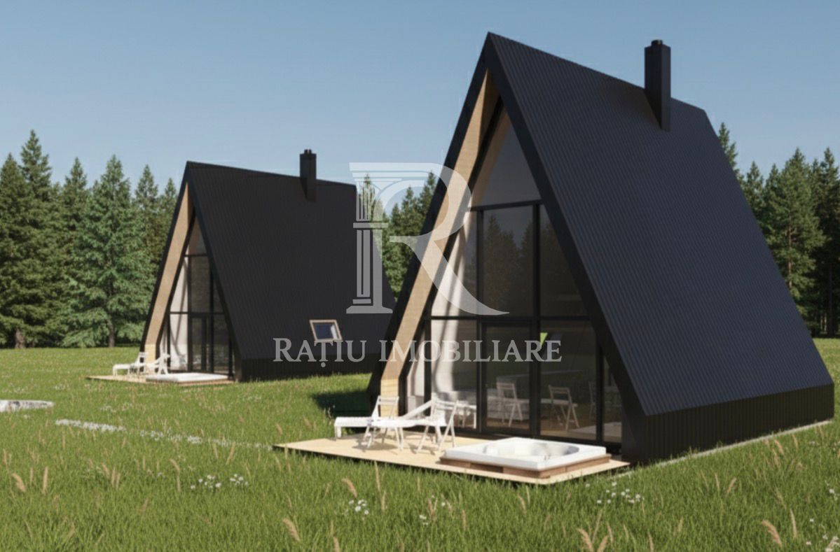 Structură A Frame modernă pentru case premium și Airbnb - 2 CAM - Poză 4