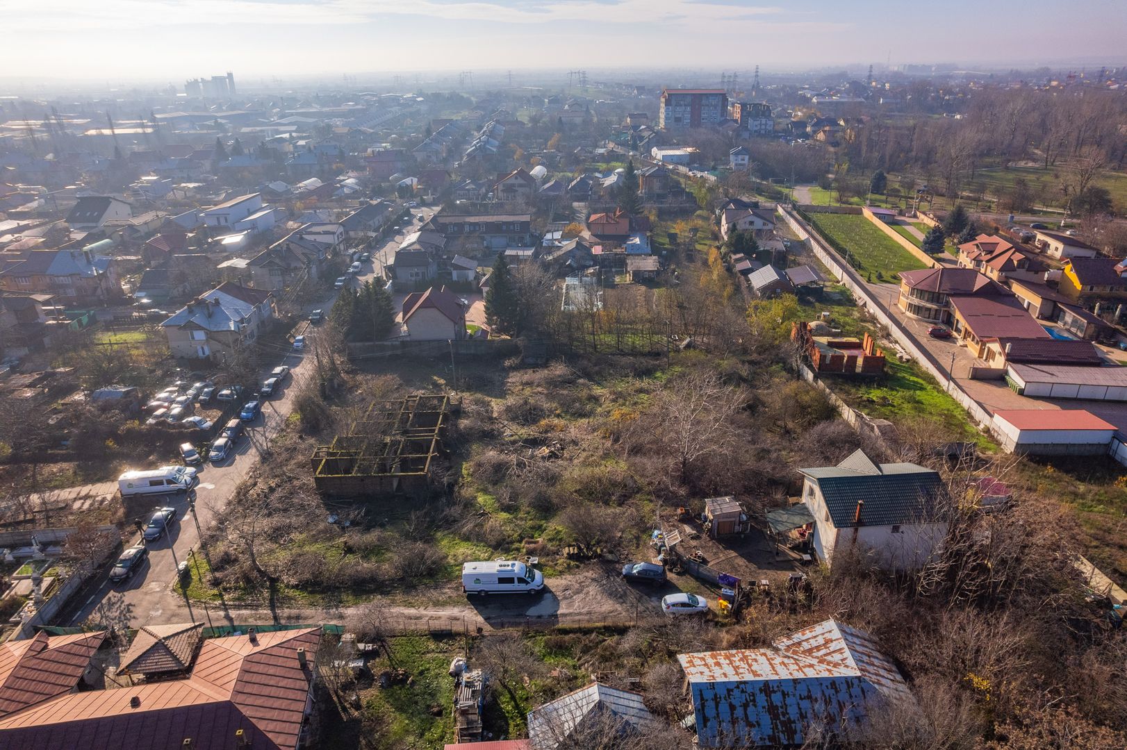 Bragadiru dubla deschidere Str. Crinului URBANISM CONSTRUIRE 10 CASE - Poză 5