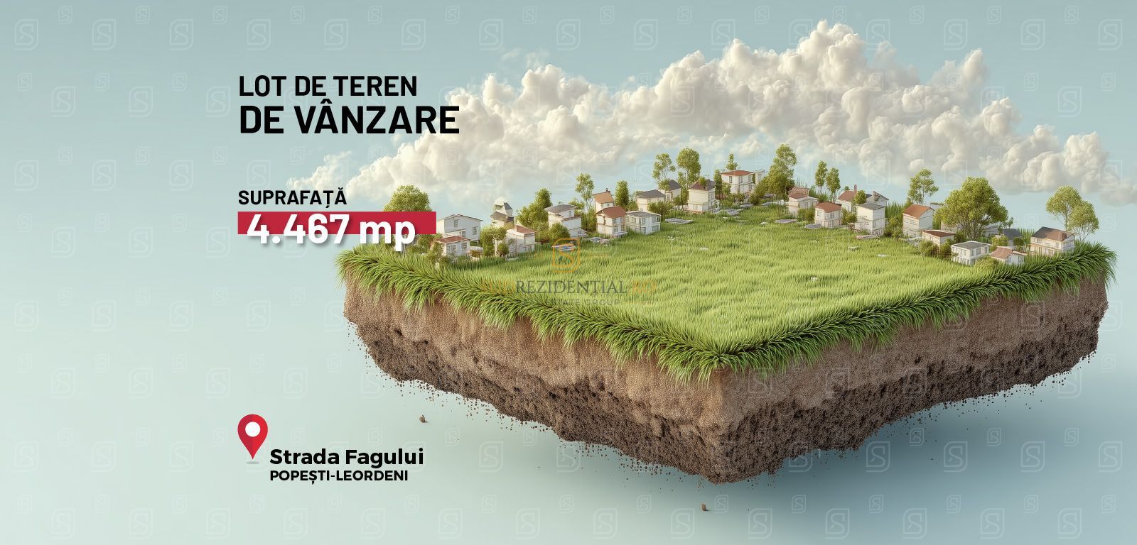 Teren de vanzare, Popesti-Leordeni, If, zona Viscofil-ideal investitie - Poză 1