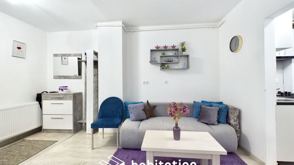 Tur virtual 2 camere, modern si vibrant, cu parcare, zona Torontalului - Poză 3