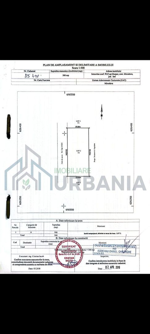 Vând teren în Horpaz - Poză 4