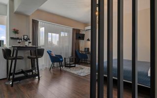 Garsonieră superbă, PiațaVictoriei, mobilat complet, certificat turistic - Poză 12