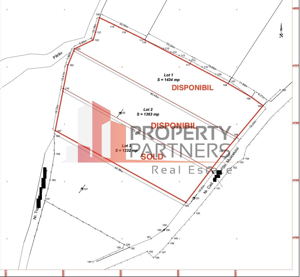 Teren Bran / Predelut - Schiță 2
