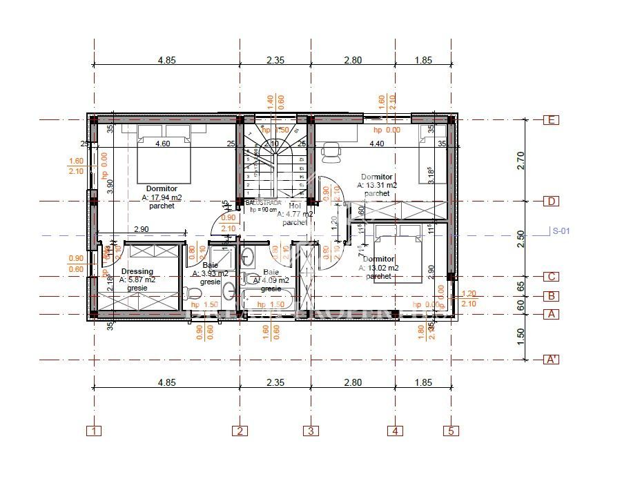 COMISION 0%! Casă individuală, 5 camere, 3 bai, teren 474 mp, Chinteni - Poză 12