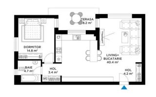 Vânzare, apartament 2 camere în zona Străulești - Poză 13