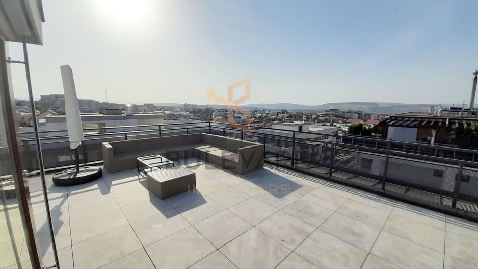 Penthouse de lux 150 mp utili + 200 mp terasa + 2 parcari subterane - Poză 1