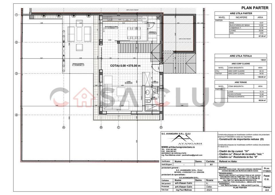Casă individuală de vânzare – Baciu, Zona Sungarden! - Poză 7