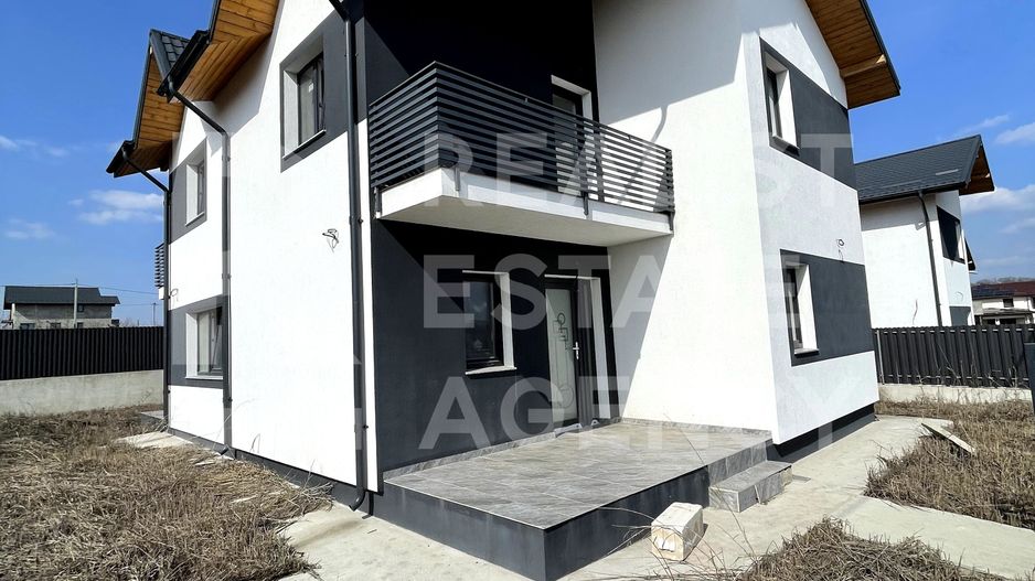 Casă modernă de vânzare, 120 mp utili, teren - 470 mp, Breazu, Iași - Poză 1