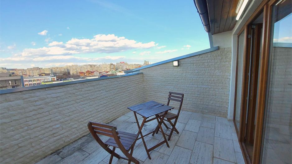 Penthouse 3 camere, 105 mp, terasa 15 mp, zona Eminescu, bloc nou - Poză 14