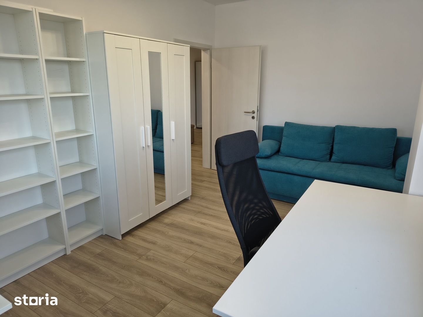 Apartament 3 camere, bloc nou, mobilat și utilat, parcare subterană - Poză 13