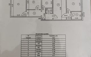 Ideal birou firma!!- Apartament 4 camere, SD, 81mp, Nicolina2 - Poză 13