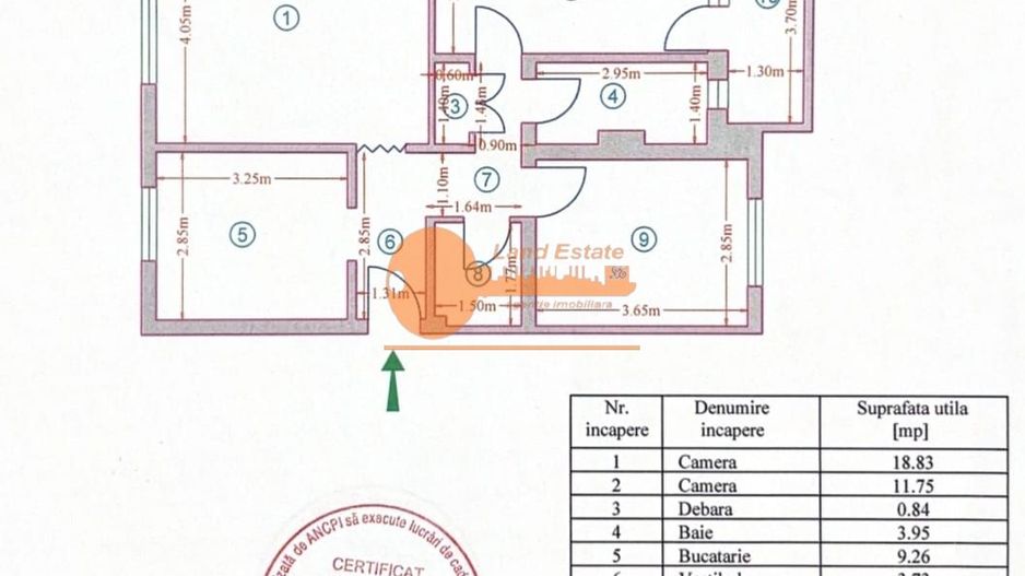 Apartament 3 camere - Poză 8