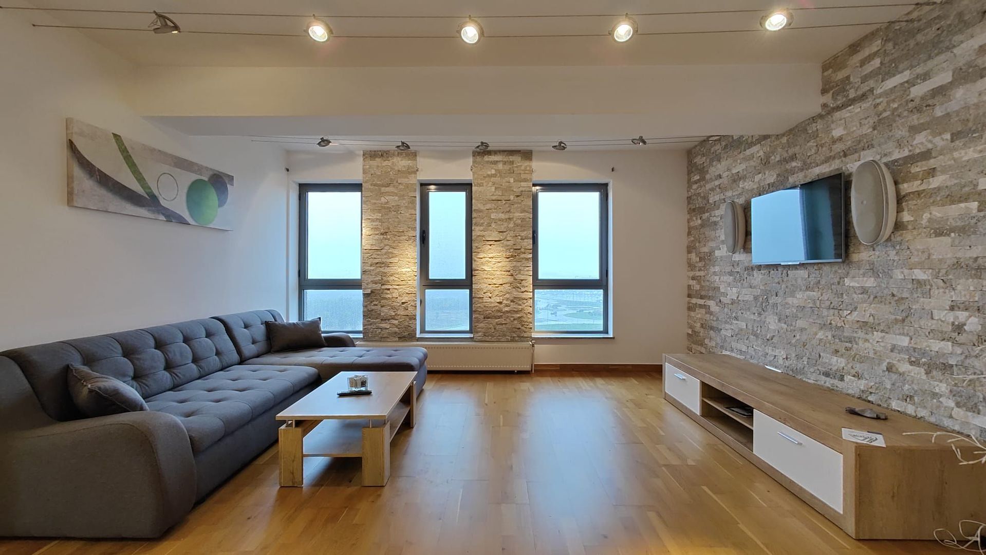 2 camere 70mp | 2 bai | parcare subteran | vedere libera | Annua Residence - Poză 1